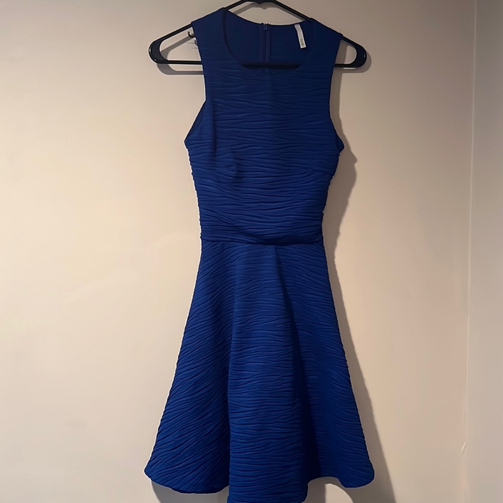 Blue dress